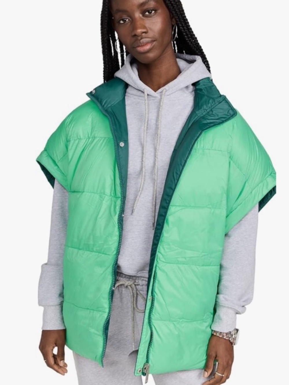 NWT UGG Sydnee reversible puffer vest women’s sz M, as is - Picture 2 of 15
